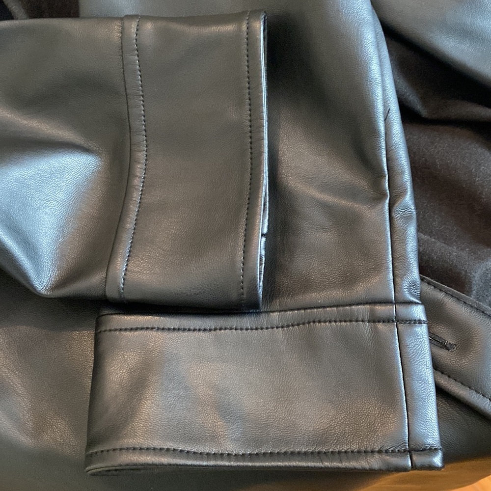Faux Leather Jacket - Picture 5 of 7